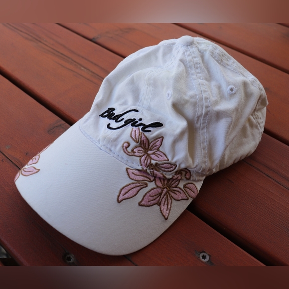 Budweiser Bud Girl White & Pink Velcro Back Cap - Picture 2 of 4